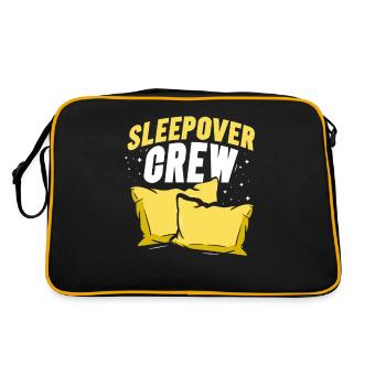 Nuit en équipe Nuitée - Sac Retro - noir/or - Dos