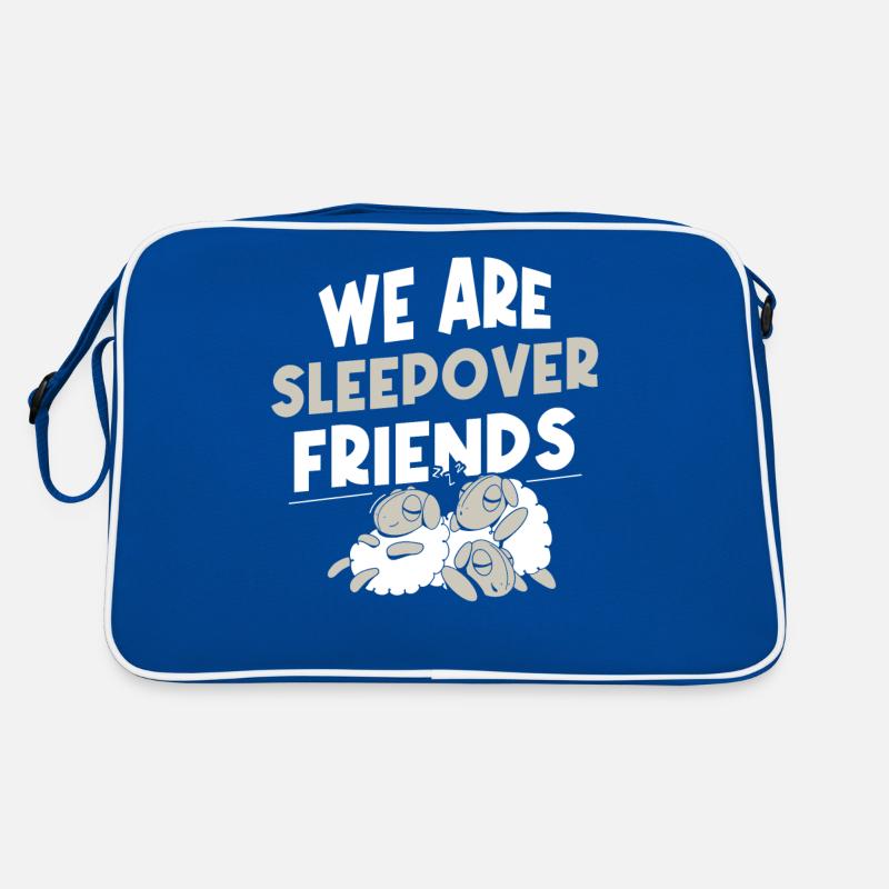 We are overnight friends overnight party Retro Bag