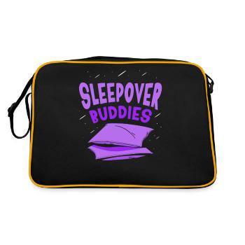 Invités d’une nuit Douce Nuitée Nuitée - Sac Retro - noir/or - Dos