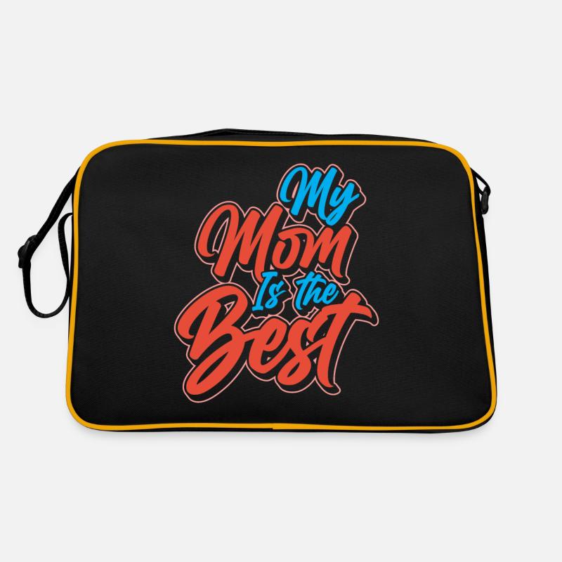 Meine Mutter Ist Die Beste Muttertag Mama Mami Retro Tasche