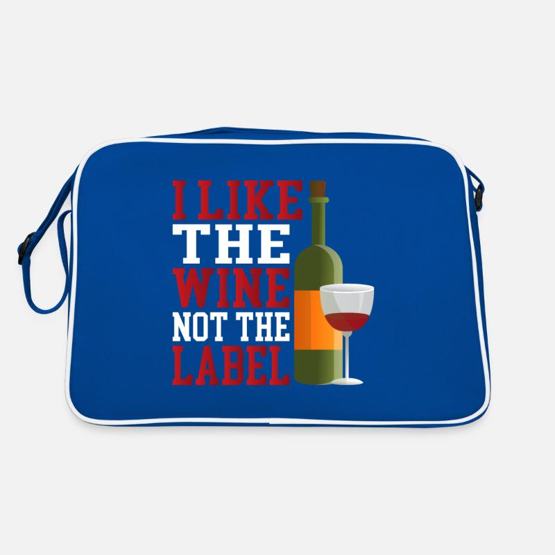 J’aime le vin, pas l’étiquette 17 Sac Retro