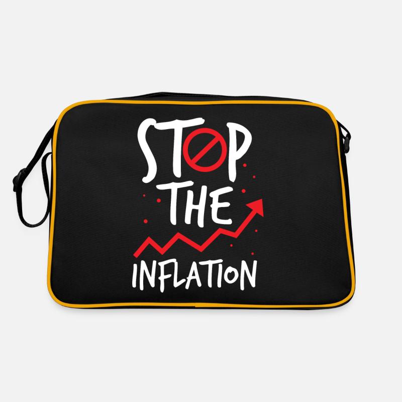 Arrêter la stagflation de l’inflation Impression monétaire Sac Retro