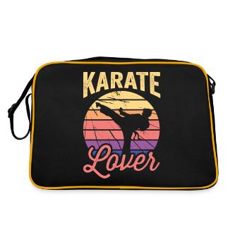Amateurs de Karaté Arts Martiaux Combattant Arts Martiaux Arts Martiaux - Sac Retro - noir/or - Dos