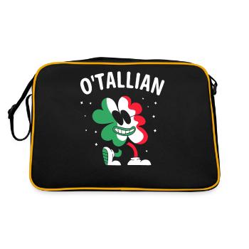 O’tallian Irlandais Irlandais Saint-Patrick - Sac Retro - noir/or - Dos