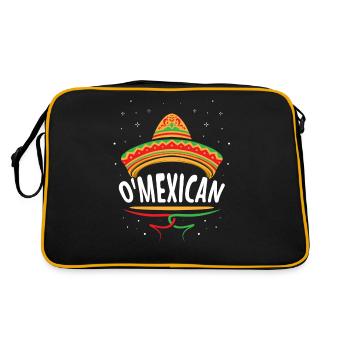 O’Mexicain Irlandais Mexicain Irlandais Irlande - Sac Retro - noir/or - Dos
