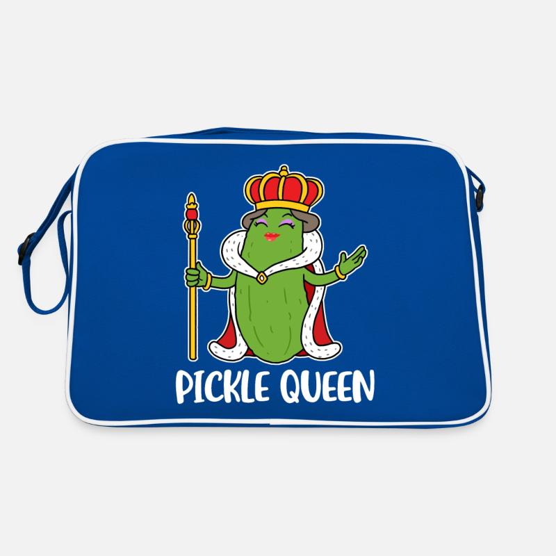 Pickle Queen Gurke Geschenk Retro Tasche
