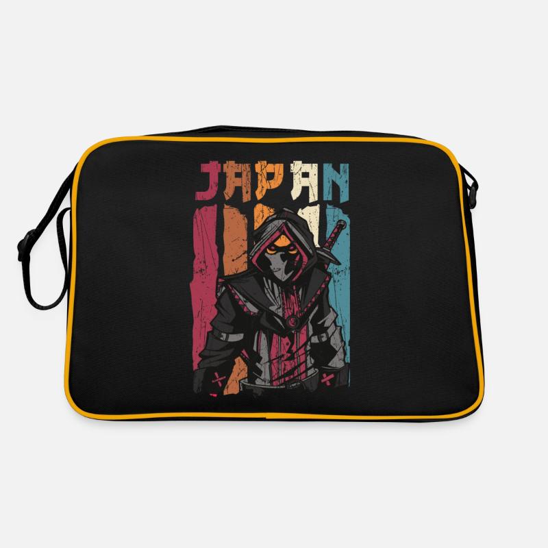 Japan Samurai Ninja Warrior Retro Bag