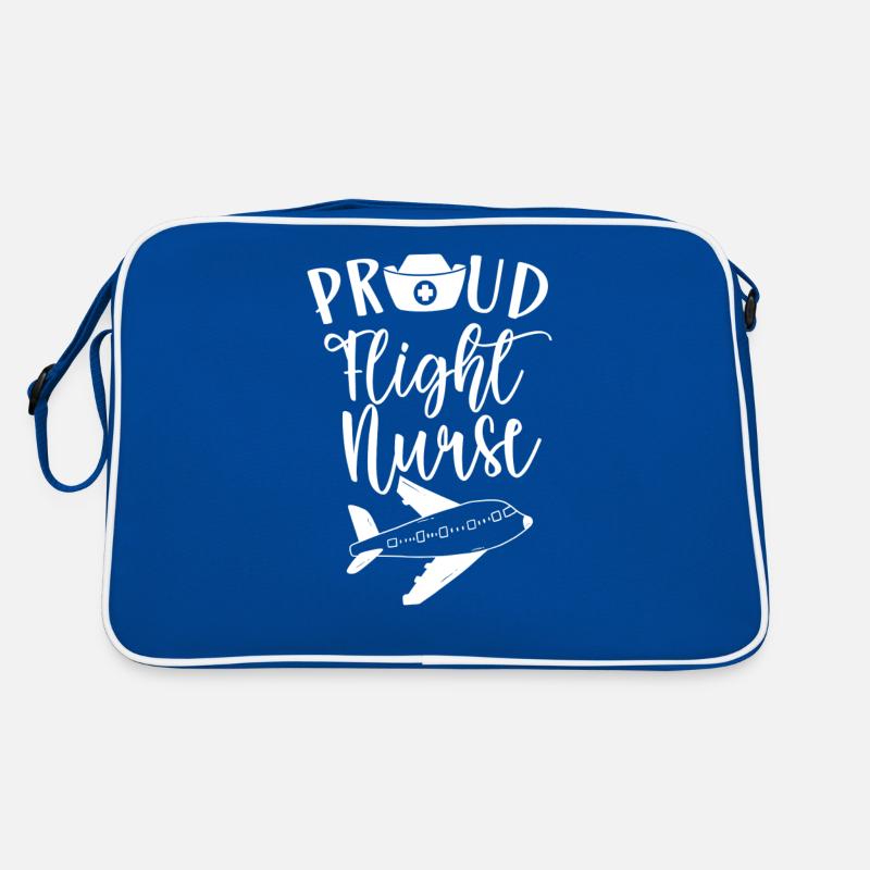 Proud Flight Nurse Profession Flight Nurse Retro Bag