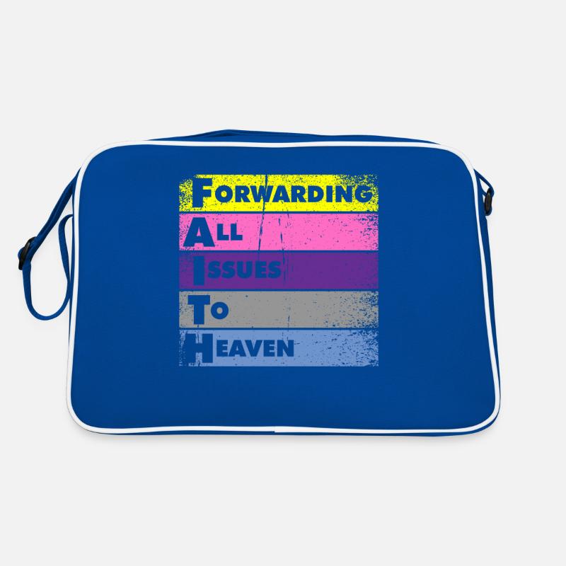 Forwarding all problems to the sky Retro Bag