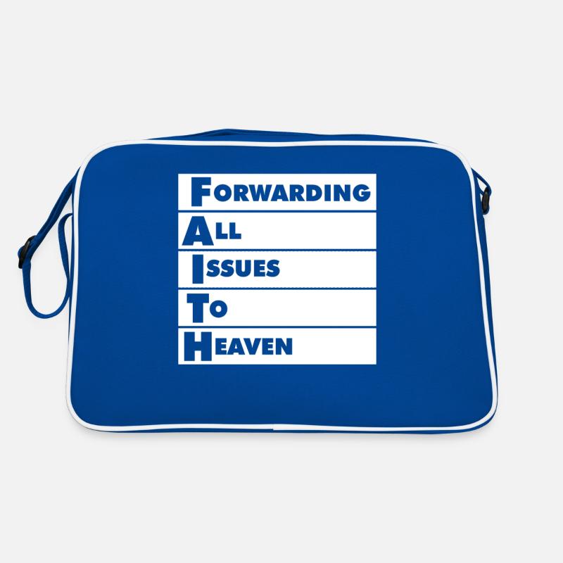 Forwarding all problems to the sky Retro Bag