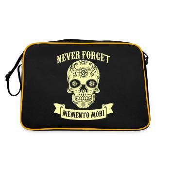Memento Mori No Mercy cite Death Skull Reader - Sac Retro - noir/or - Dos