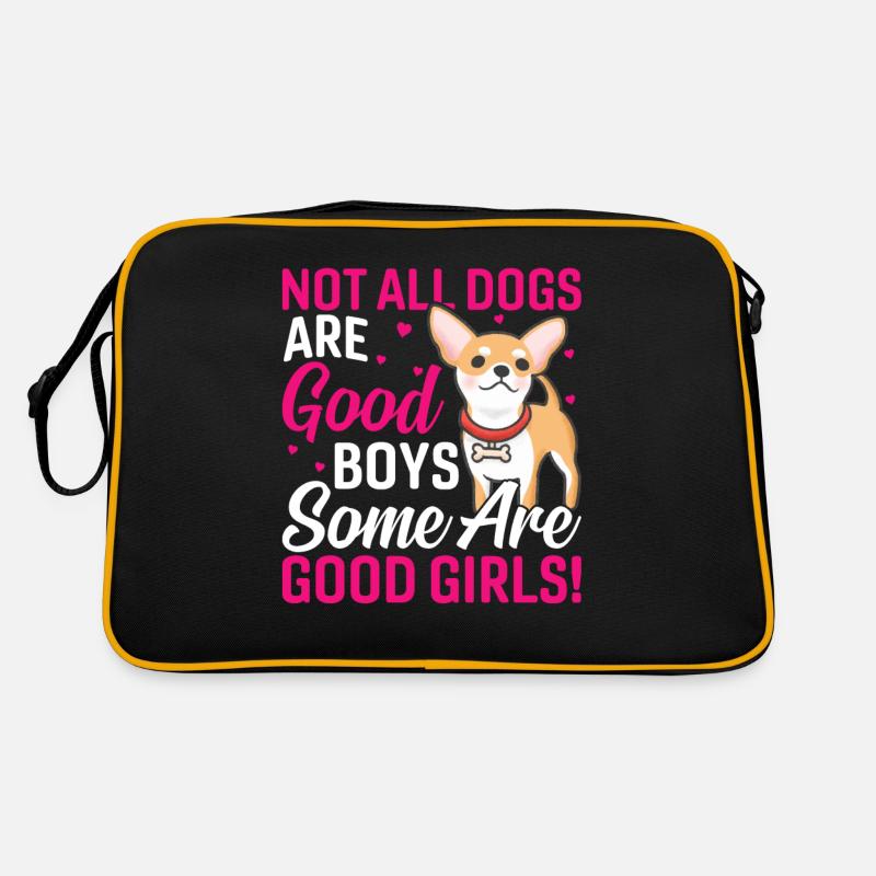Chihuahua Einige Sind Gute Mädchen Lustige Retro Tasche