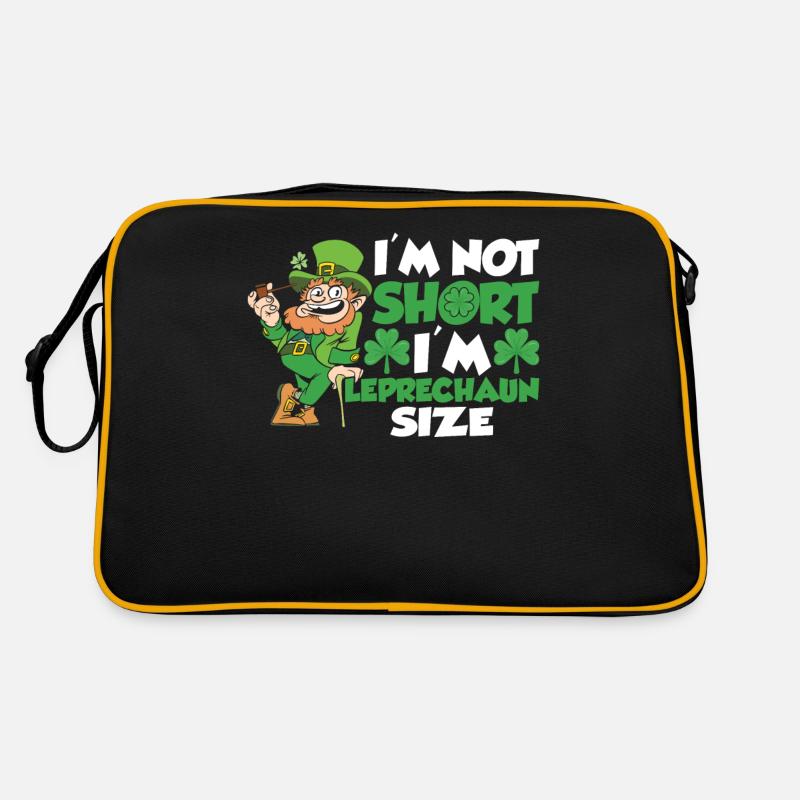 I'm not small I have leprechaun size Irish Retro Bag