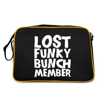 Lost Funky Bunch Member 4 - Retro Bag - black/gold - Back