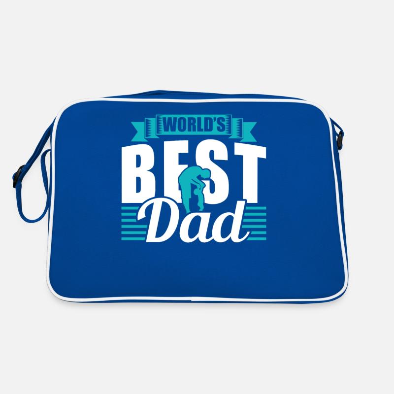 Der Beste Vater Der Welt Papi Papa Vater Tag Retro Tasche