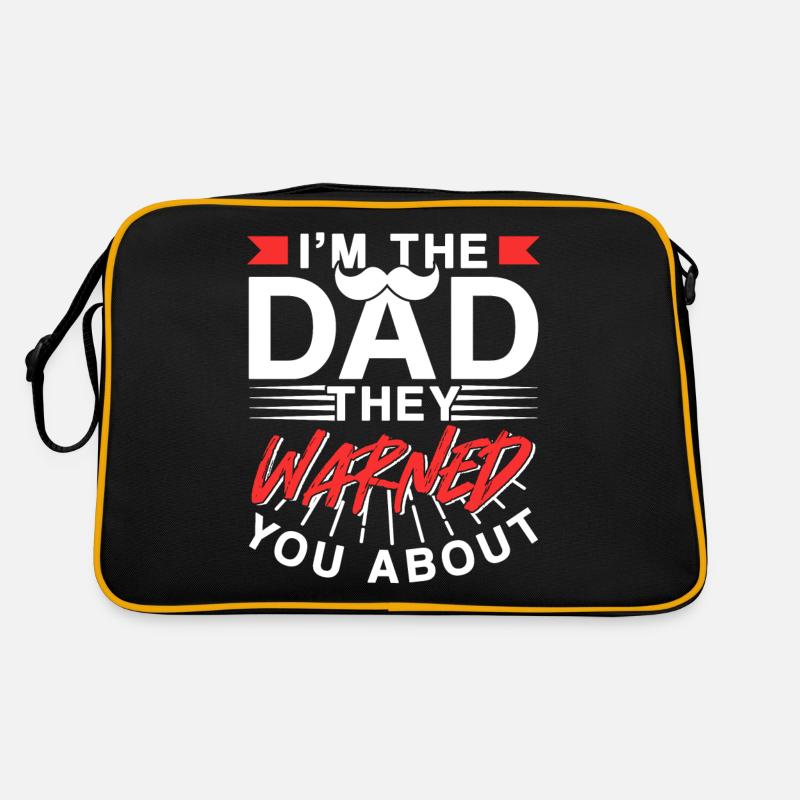 Ich Bin Der Vater Vor Dem Sie Dich Gewarnt Haben Retro Tasche