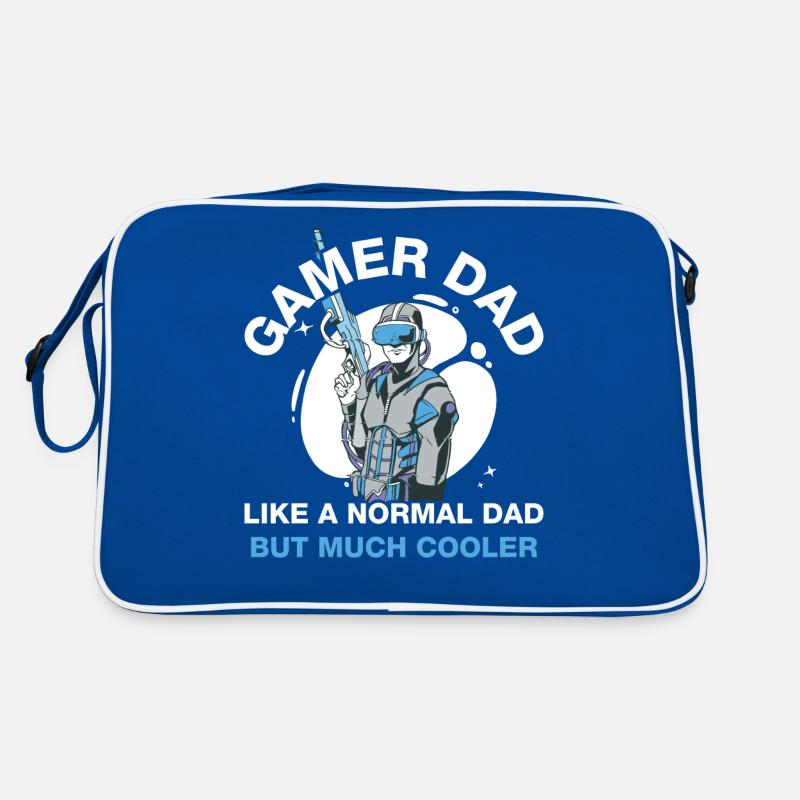 Gamer Dad Like A Normal Dad Gambler Gift Sac Retro