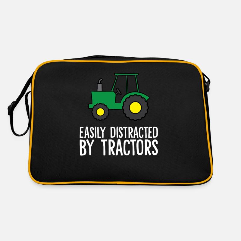 Facilement distrait par les tracteurs Sac Retro