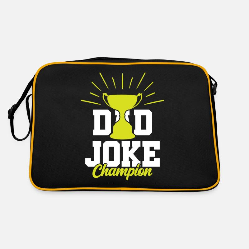 Dad Joke Papa Joke Father Jokes Retro Bag