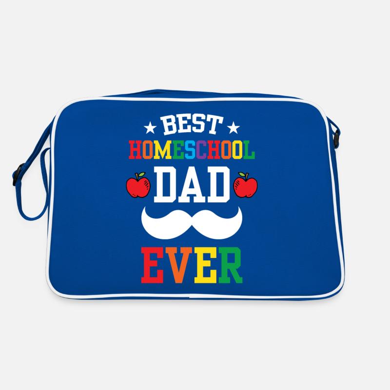 Bester Homeschool Papa Aller Zeiten Homeschooling Retro Tasche