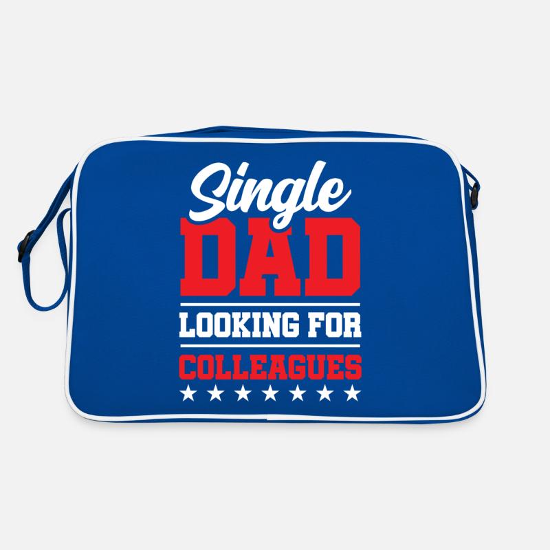 Père célibataire Papa Papa Parent célibataire Sac Retro
