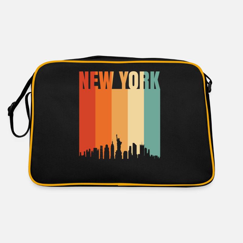 New York Skyline Gift Retro Bag
