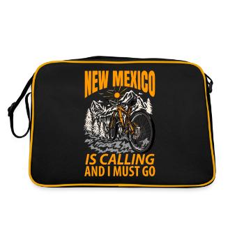 Cadeau Traveler New Mexico - Sac Retro - noir/or - Dos