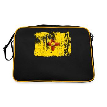 New Mexico Home Gift - Retro Bag - black/gold - Back