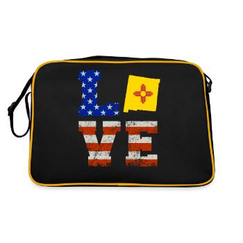 Cher cadeau du Nouveau-Mexique - Sac Retro - noir/or - Dos