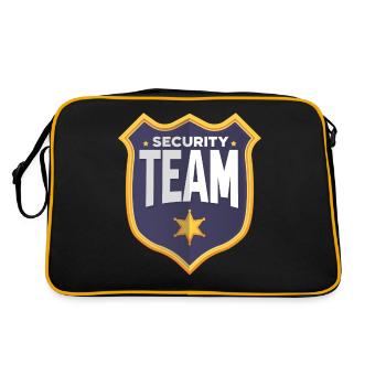 Security Team Security Team Bouncer Security - Retro Bag - black/gold - Back