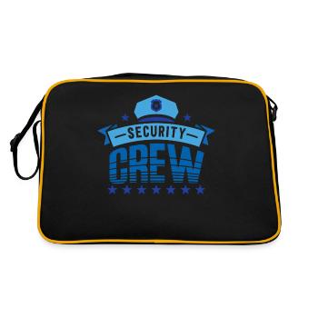 Security Personnel Security Security Bouncer - Retro Bag - black/gold - Back