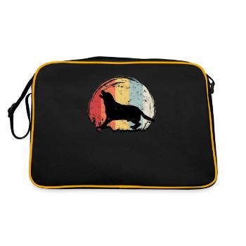 You're Lucky I Made An Appearance I usually dont - Retro Bag - black/gold - Back