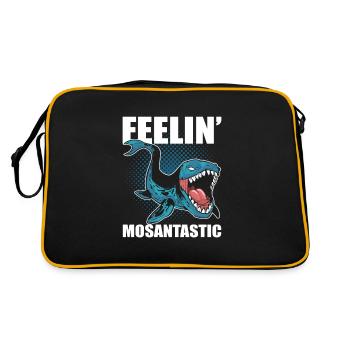 Feelin' Mosantastic Prehistoric Mosasaurus - Sac Retro - noir/or - Dos