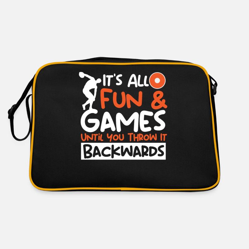 It's All Fun & Games Until Throw It Backwards Retro Bag
