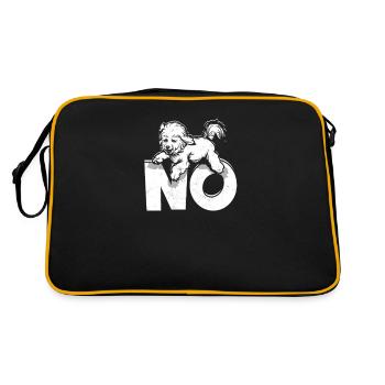 No - puppy - Retro Bag - black/gold - Back
