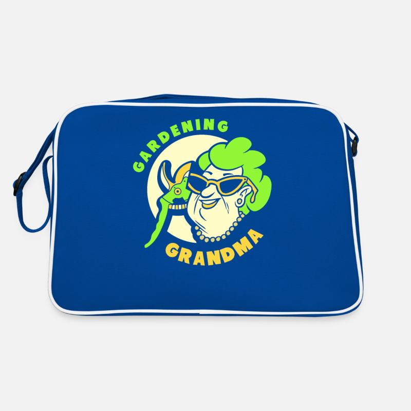 Gartenarbeit Oma Garten Gärtnerin Großmutter Retro Tasche