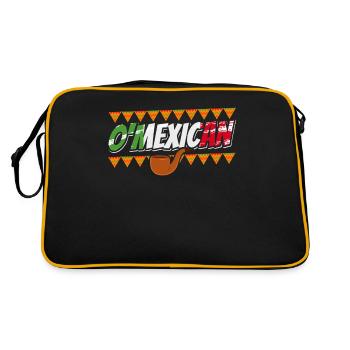 O’Mexicain Irlandais Mexique Irlande Irlandais - Sac Retro - noir/or - Dos