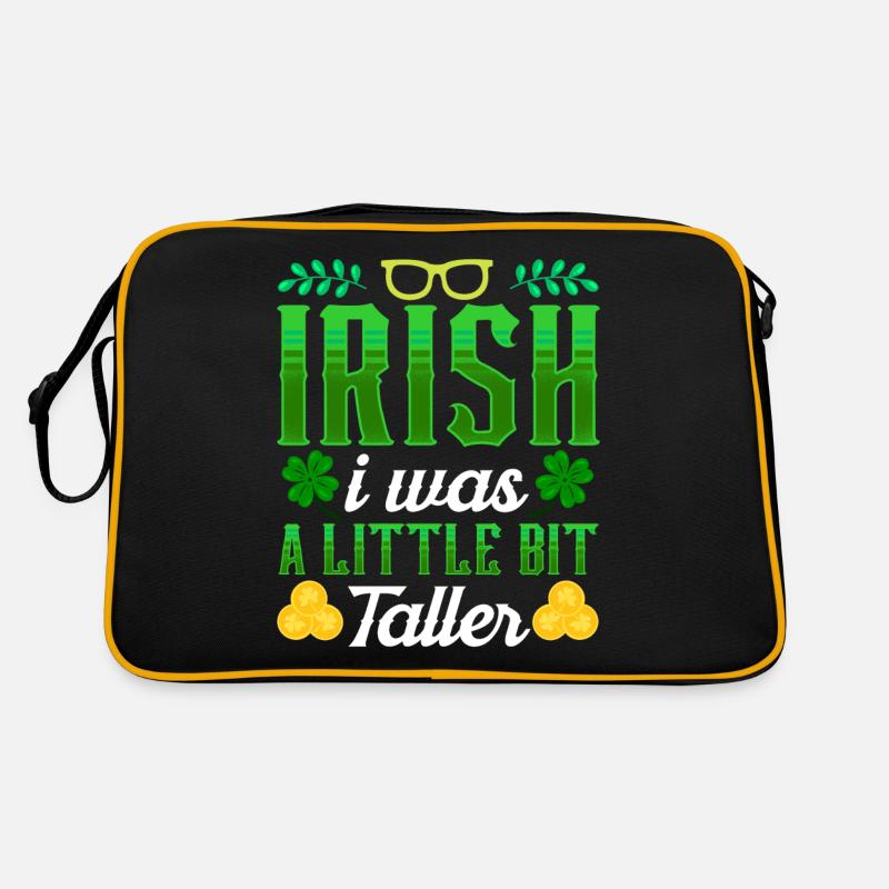St Patricks Tag Irisch Ire Irland Gälisch Retro Tasche