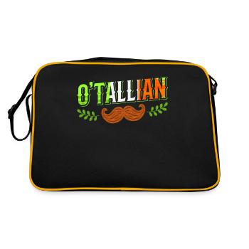 O’tallian Irlandais Italien Irlandais Irlande Gaélique - Sac Retro - noir/or - Dos