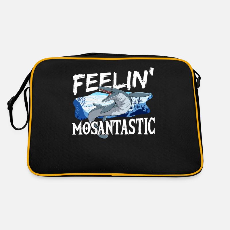 Feelin' Mosantastic Mosasaurus Préhistorique Sac Retro