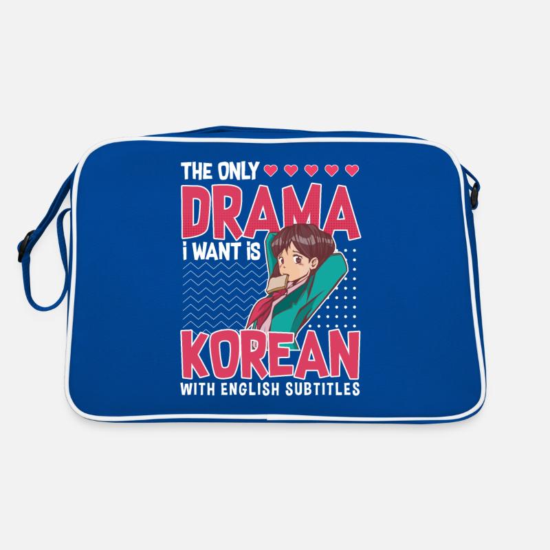 Design pop coréen pour un fan de mode K-Pop Sac Retro