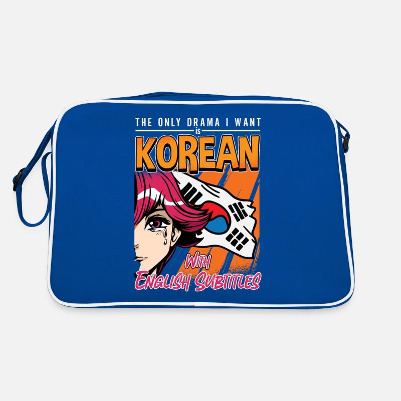Design pop coréen pour un fan de mode K-Pop Sac Retro