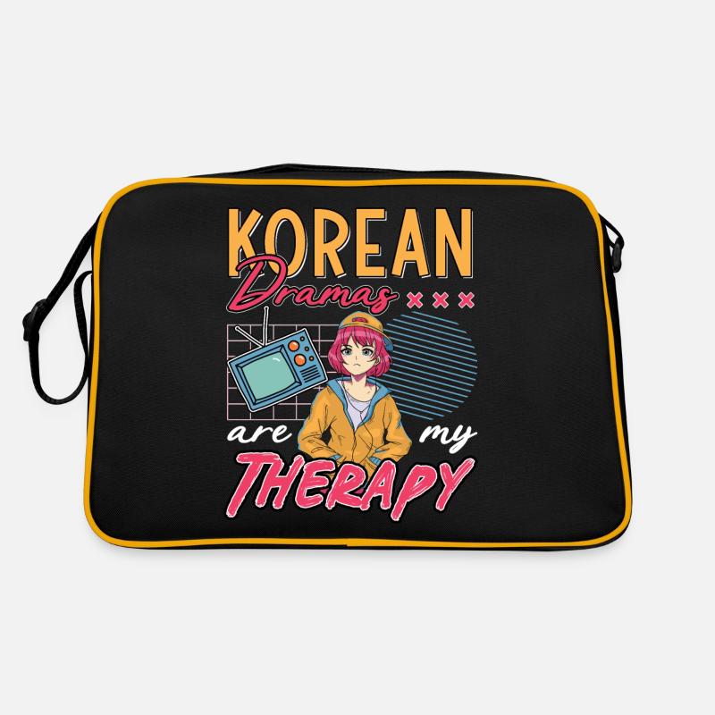 Design pop coréen pour un fan de mode K-Pop Sac Retro