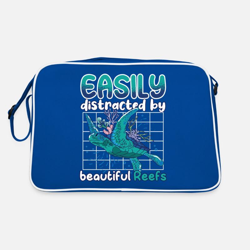 Marine Science Design for an Ocean Student Retro Tasche
