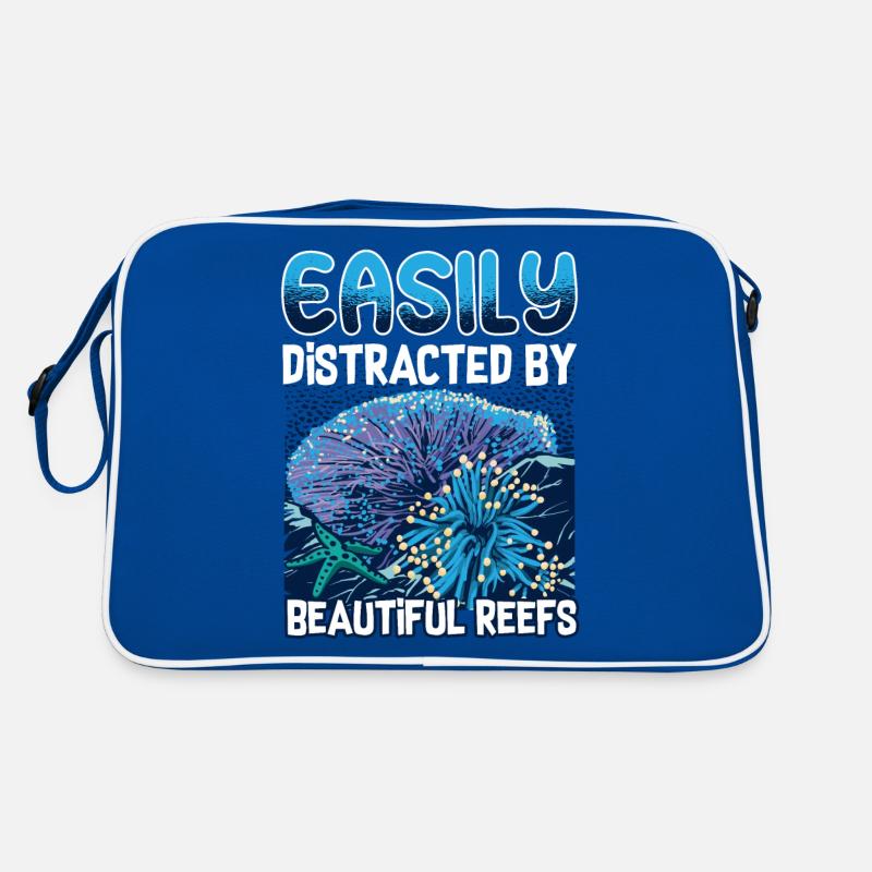 Marine Science Design for an Ocean Student Retro Tasche