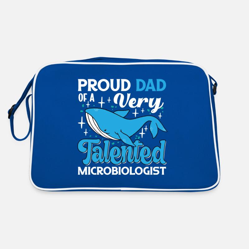 Marine Science Design for an Ocean Student Retro Tasche