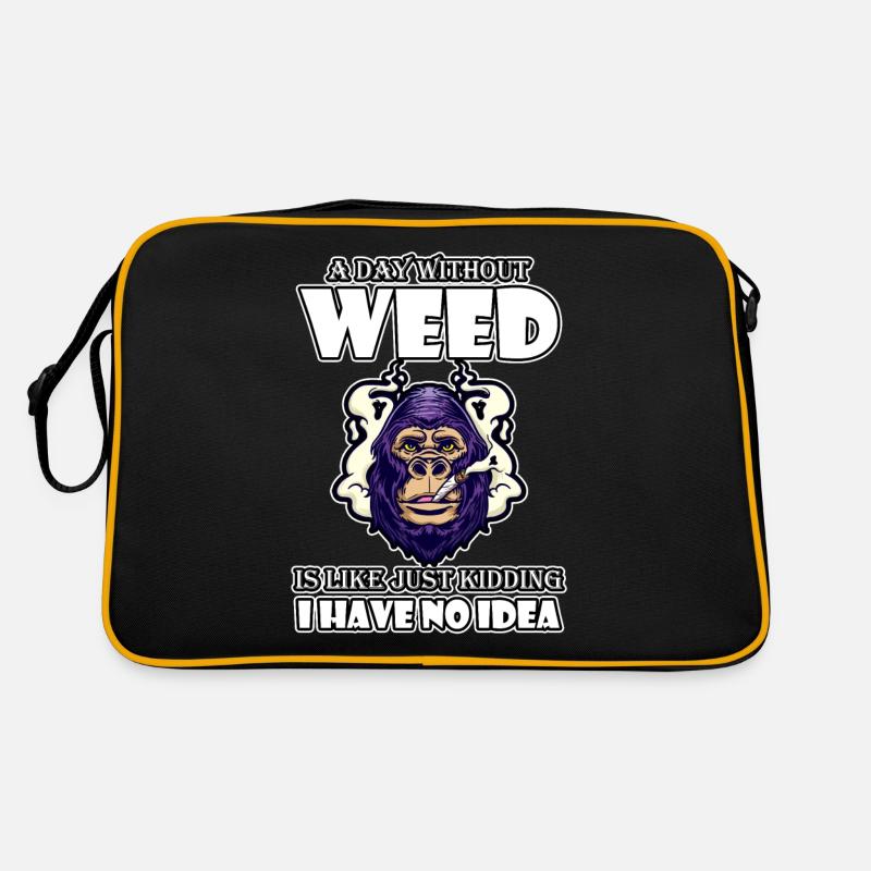 Une journée sans herbe, c’est comme fumer de l’herbe au cannabis Sac Retro