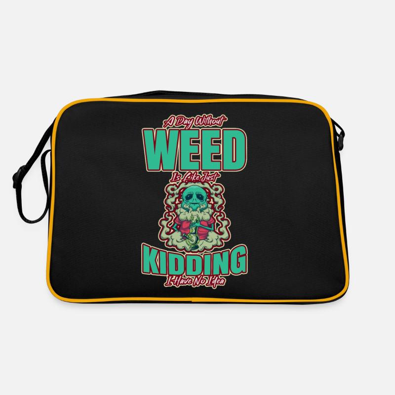 Une journée sans herbe, c’est comme fumer de l’herbe au cannabis Sac Retro