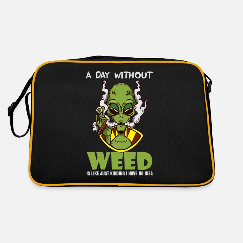 Une journée sans herbe, c’est comme fumer de l’herbe au cannabis Sac Retro