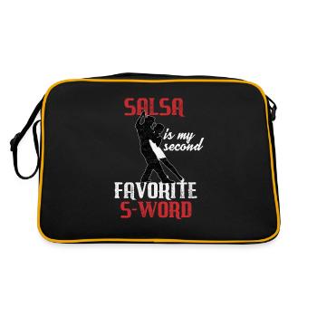 Salsa Dance Danse Salsa - Sac Retro - noir/or - Dos